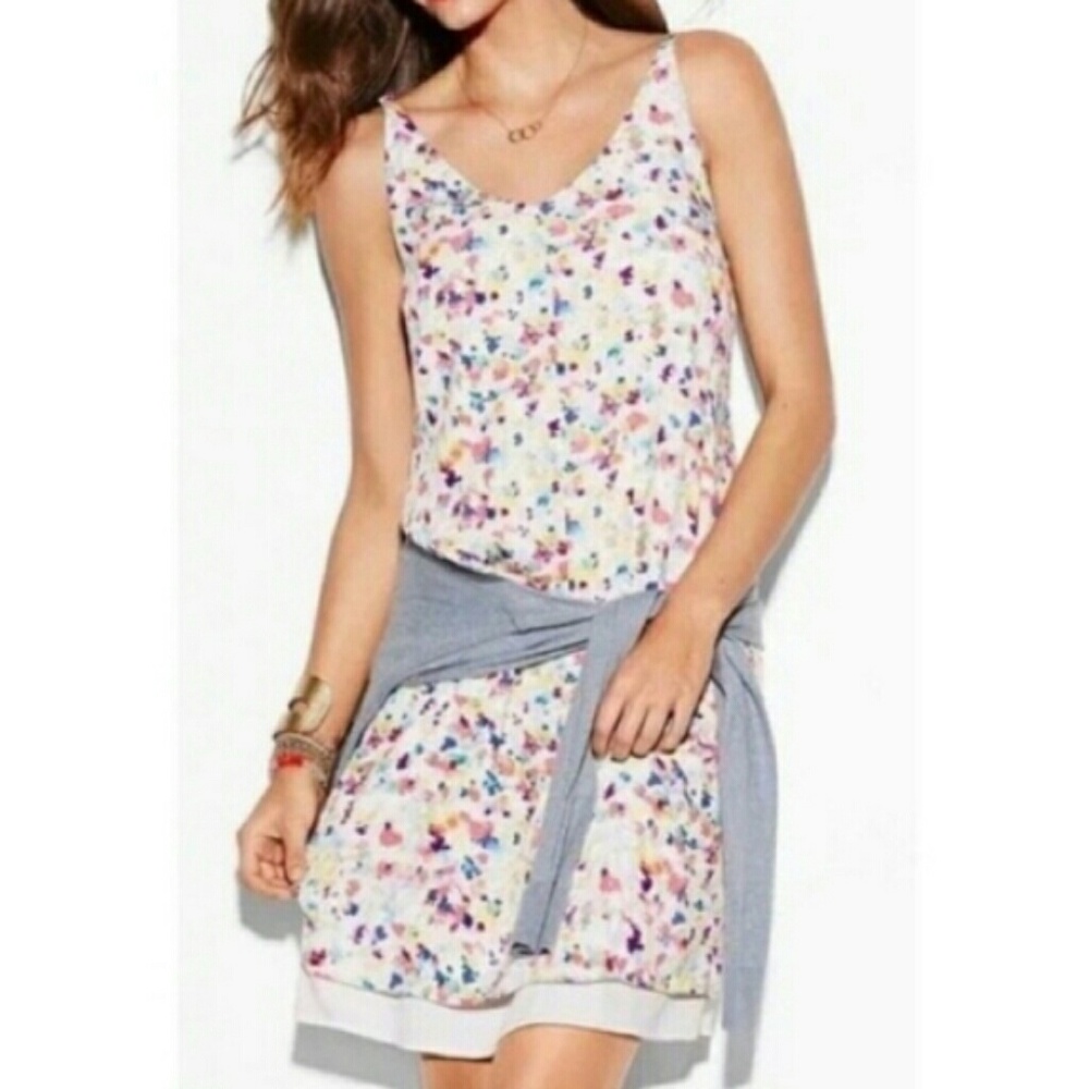 CAbi Meadow Floral Print Dress